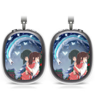 Onyourcases Spirited Away Studio Ghibli Hug Custom AirPods Max Case Cover Personalized Transparent TPU Top Art Shockproof Smart Protective Cover Shock-proof Dust-proof Slim Accessories Compatible with AirPods Max