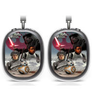 Onyourcases Star Wars Episode VII The Force Awakens Custom AirPods Max Case Cover Personalized Transparent TPU Top Art Shockproof Smart Protective Cover Shock-proof Dust-proof Slim Accessories Compatible with AirPods Max