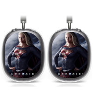 Onyourcases Supergirl Sexy Custom AirPods Max Case Cover Personalized Transparent TPU Top Art Shockproof Smart Protective Cover Shock-proof Dust-proof Slim Accessories Compatible with AirPods Max
