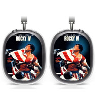 Onyourcases Sylvester Stallone Rocky IV Custom AirPods Max Case Cover Personalized Transparent TPU Top Art Shockproof Smart Protective Cover Shock-proof Dust-proof Slim Accessories Compatible with AirPods Max