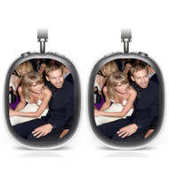 Onyourcases Taylor Swift and Calvin Harris Custom AirPods Max Case Cover Personalized Transparent TPU Top Art Shockproof Smart Protective Cover Shock-proof Dust-proof Slim Accessories Compatible with AirPods Max