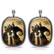 Onyourcases Tim Burton NIghtmare Before Christmas Custom AirPods Max Case Cover Personalized Transparent TPU Top Art Shockproof Smart Protective Cover Shock-proof Dust-proof Slim Accessories Compatible with AirPods Max
