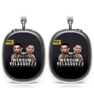 Onyourcases Fabricio Werdum Vs Cain Velasquez Ufc Custom AirPods Max Case Cover Personalized Transparent TPU Shockproof Smart New Protective Cover Shock-proof Dust-proof Slim Accessories Compatible with AirPods Max