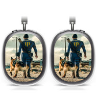 Onyourcases Fallout 4 Sole Survivor and Dogmeat Custom AirPods Max Case Cover Personalized Transparent TPU Shockproof Smart New Protective Cover Shock-proof Dust-proof Slim Accessories Compatible with AirPods Max