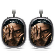 Onyourcases Fetty Wap Face Custom AirPods Max Case Cover Personalized Transparent TPU Shockproof Smart New Protective Cover Shock-proof Dust-proof Slim Accessories Compatible with AirPods Max