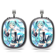 Onyourcases Hatsune Miku Custom AirPods Max Case Cover Personalized Transparent TPU Shockproof Smart New Protective Cover Shock-proof Dust-proof Slim Accessories Compatible with AirPods Max