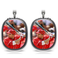 Onyourcases Joey Votto Cincinnati Reds Baseball Custom AirPods Max Case Cover Personalized Transparent TPU Shockproof Smart New Protective Cover Shock-proof Dust-proof Slim Accessories Compatible with AirPods Max