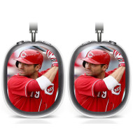 Onyourcases Joey Votto Cincinnati Reds Baseball Players Custom AirPods Max Case Cover Personalized Transparent TPU Shockproof Smart New Protective Cover Shock-proof Dust-proof Slim Accessories Compatible with AirPods Max