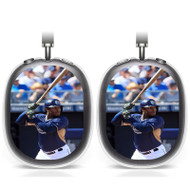 Onyourcases Justin Upton San Diego Padres Baseball Custom AirPods Max Case Cover Personalized Transparent TPU Shockproof Smart New Protective Cover Shock-proof Dust-proof Slim Accessories Compatible with AirPods Max