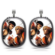 Onyourcases Ken and Ryu Street Fighter Custom AirPods Max Case Cover Personalized Transparent TPU Shockproof Smart New Protective Cover Shock-proof Dust-proof Slim Accessories Compatible with AirPods Max