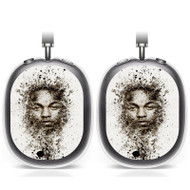Onyourcases King Kendrik Lamar Splatter Custom AirPods Max Case Cover Personalized Transparent TPU Shockproof Smart New Protective Cover Shock-proof Dust-proof Slim Accessories Compatible with AirPods Max