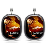 Onyourcases Lucifer Custom AirPods Max Case Cover Personalized Transparent TPU Shockproof Smart New Protective Cover Shock-proof Dust-proof Slim Accessories Compatible with AirPods Max