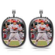 Onyourcases Mike Trout Los Angeles Angels Custom AirPods Max Case Cover Personalized Transparent TPU Shockproof Smart New Protective Cover Shock-proof Dust-proof Slim Accessories Compatible with AirPods Max