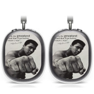 Onyourcases Muhammad Ali Quotes Custom AirPods Max Case Cover Personalized Transparent TPU Shockproof Smart New Protective Cover Shock-proof Dust-proof Slim Accessories Compatible with AirPods Max