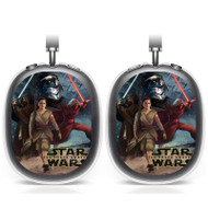 Onyourcases Rey Star Wars The Force Awakens Custom AirPods Max Case Cover Personalized Transparent TPU Shockproof Smart New Protective Cover Shock-proof Dust-proof Slim Accessories Compatible with AirPods Max