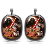 Onyourcases Star Wars The Force Awakens Characters Cover Custom AirPods Max Case Cover Personalized Transparent TPU Shockproof Smart New Protective Cover Shock-proof Dust-proof Slim Accessories Compatible with AirPods Max