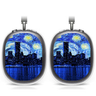 Onyourcases Starry Night New York City Custom AirPods Max Case Cover Personalized Transparent TPU Shockproof Smart New Protective Cover Shock-proof Dust-proof Slim Accessories Compatible with AirPods Max