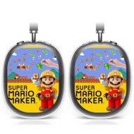 Onyourcases Super Mario Maker Custom AirPods Max Case Cover Personalized Transparent TPU Shockproof Smart New Protective Cover Shock-proof Dust-proof Slim Accessories Compatible with AirPods Max