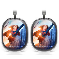 Onyourcases Supergirl Custom AirPods Max Case Cover Personalized Transparent TPU Shockproof Smart New Protective Cover Shock-proof Dust-proof Slim Accessories Compatible with AirPods Max