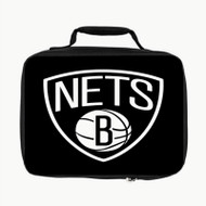 Onyourcases Brooklyn Nets NBA Art Custom Lunch Bag Personalised Photo Adult Kids School Bento Food School Picnics Work Trip Lunch Box Birthday Gift Girls Boys Tote Bag New