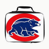 Onyourcases Chicago Cubs Custom Lunch Bag Personalised Photo Adult Kids School Bento Food School Picnics Work Trip Lunch Box Birthday Gift Girls Boys Tote Bag New