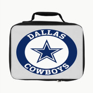 Onyourcases Dallas Cowboys NFL Art Custom Lunch Bag Personalised Photo Adult Kids School Bento Food School Picnics Work Trip Lunch Box Birthday Gift Girls Boys Tote Bag New