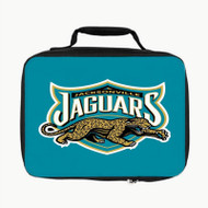 Onyourcases Jacksonville Jaguars NFL Art Custom Lunch Bag Personalised Photo Adult Kids School Bento Food School Picnics Work Trip Lunch Box Birthday Gift Girls Boys Tote Bag New