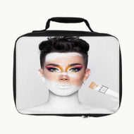 Onyourcases james charles Custom Lunch Bag Personalised Photo Adult Kids School Bento Food School Picnics Work Trip Lunch Box Birthday Gift Girls Boys Tote Bag New