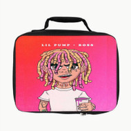 Onyourcases Lil Pump Boss Custom Lunch Bag Personalised Photo Adult Kids School Bento Food School Picnics Work Trip Lunch Box Birthday Gift Girls Boys Tote Bag New