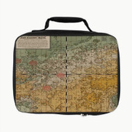 Onyourcases A Medieval Map of Mars The Planet Mars Custom Lunch Bag Personalised Brand Photo Adult Kids School Bento Food School Picnics Work Trip Lunch Box Birthday Gift Girls Boys Tote Bag New