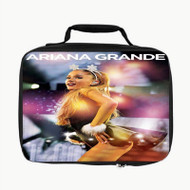 Onyourcases Ariana Grande Custom Lunch Bag Personalised Brand Photo Adult Kids School Bento Food School Picnics Work Trip Lunch Box Birthday Gift Girls Boys Tote Bag New