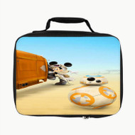 Onyourcases BB8 and Minnie Mouse Star Wars The Force Awakens Custom Lunch Bag Personalised Brand Photo Adult Kids School Bento Food School Picnics Work Trip Lunch Box Birthday Gift Girls Boys Tote Bag New