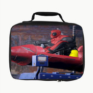 Onyourcases Deadpool Rocket Custom Lunch Bag Personalised Brand Photo Adult Kids School Bento Food School Picnics Work Trip Lunch Box Birthday Gift Girls Boys Tote Bag New