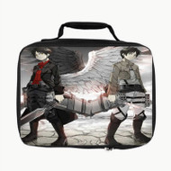 Onyourcases Eren Jaeger Attack on Titan Art Custom Lunch Bag Personalised Brand Photo Adult Kids School Bento Food School Picnics Work Trip Lunch Box Birthday Gift Girls Boys Tote Bag New