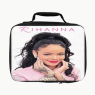 Onyourcases Rihanna Custom Lunch Bag Personalised Brand Photo Adult Kids School Bento Food School Picnics Work Trip Lunch Box Birthday Gift Girls Boys Tote Bag New