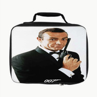 Onyourcases Sean Connery James Bond 007 Custom Lunch Bag Personalised Brand Photo Adult Kids School Bento Food School Picnics Work Trip Lunch Box Birthday Gift Girls Boys Tote Bag New