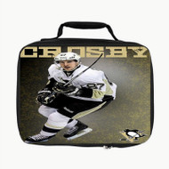 Onyourcases Sidney Crosby Custom Lunch Bag Personalised Brand Photo Adult Kids School Bento Food School Picnics Work Trip Lunch Box Birthday Gift Girls Boys Tote Bag New