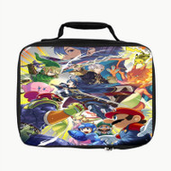 Onyourcases Super Smash Bros Wii U and 3 DS Characters Custom Lunch Bag Personalised Brand Photo Adult Kids School Bento Food School Picnics Work Trip Lunch Box Birthday Gift Girls Boys Tote Bag New