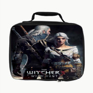 Onyourcases The Witcher 3 Wild Hunt Geralt and Ciri Custom Lunch Bag Personalised Brand Photo Adult Kids School Bento Food School Picnics Work Trip Lunch Box Birthday Gift Girls Boys Tote Bag New
