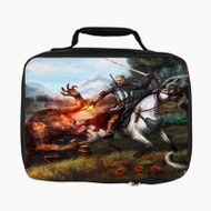 Onyourcases The Witcher 3 Wild Hunt Horse Custom Lunch Bag Personalised Brand Photo Adult Kids School Bento Food School Picnics Work Trip Lunch Box Birthday Gift Girls Boys Tote Bag New
