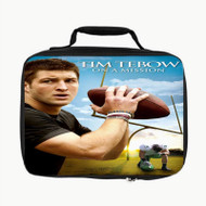 Onyourcases Tim Tebow on a Mission Custom Lunch Bag Personalised Brand Photo Adult Kids School Bento Food School Picnics Work Trip Lunch Box Birthday Gift Girls Boys Tote Bag New