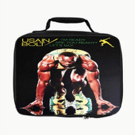 Onyourcases Usain Bolt Quotes Custom Lunch Bag Personalised Brand Photo Adult Kids School Bento Food School Picnics Work Trip Lunch Box Birthday Gift Girls Boys Tote Bag New