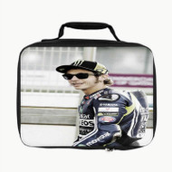 Onyourcases Valentino Rossi Moto GP Custom Lunch Bag Personalised Brand Photo Adult Kids School Bento Food School Picnics Work Trip Lunch Box Birthday Gift Girls Boys Tote Bag New