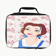 Onyourcases Belle Beauty and The Beast Disney Custom Lunch Bag Personalised Photo Brand Adult Kids School Bento Food School Picnics Work Trip Lunch Box Birthday Gift Girls Boys Tote Bag New