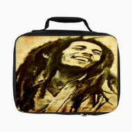 Onyourcases Bob Marley The Legend of Reggae Music Custom Lunch Bag Personalised Photo Brand Adult Kids School Bento Food School Picnics Work Trip Lunch Box Birthday Gift Girls Boys Tote Bag New