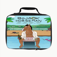 Onyourcases Bo Jack Horseman Swimming Custom Lunch Bag Personalised Photo Brand Adult Kids School Bento Food School Picnics Work Trip Lunch Box Birthday Gift Girls Boys Tote Bag New