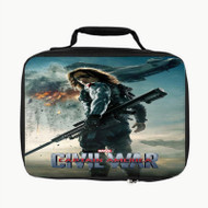 Onyourcases Bucky Barnes Captain America Civil War Print Custom Lunch Bag Personalised Photo Brand Adult Kids School Bento Food School Picnics Work Trip Lunch Box Birthday Gift Girls Boys Tote Bag New