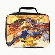 Onyourcases Digimon Custom Lunch Bag Personalised Photo Brand Adult Kids School Bento Food School Picnics Work Trip Lunch Box Birthday Gift Girls Boys Tote Bag New