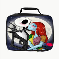 Onyourcases Jack Skellington and Sally The Nightmare Before Christmas Custom Lunch Bag Personalised Photo Brand Adult Kids School Bento Food School Picnics Work Trip Lunch Box Birthday Gift Girls Boys Tote Bag New