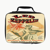 Onyourcases Led Zeppelin at Madison Square Garden Custom Lunch Bag Personalised Photo Brand Adult Kids School Bento Food School Picnics Work Trip Lunch Box Birthday Gift Girls Boys Tote Bag New